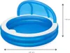 Family Pool "Summer Days", Ø 241cm x 140cm (blau/weiß) Produktbild-Vorschau 33