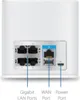 The back panel of a white Ubiquiti AmpliFi router, showing its ports and labels. Náhľad obrázku produktu