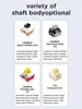 A collage of four different mechanical keyboard switches with their specifications listed below each. Produktbild-Vorschau