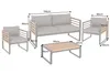 riess-ambiente Outdoor Garten-Sitzgruppe PURE grau natur Produktbild-Vorschau 14