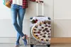 MuchoWow® Koffer Handgepäck Trolley Rollkoffer Kleine Produktbild-Vorschau 5