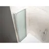 Aqualine WILA Wannenabtrennung 900mm, Chrom, Klarglas Produktbild-Vorschau 2
