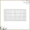 YUMEBLY | Komoda 140 cm z 6 szufladami – szafka do salonu, Podgląd zdjęcia produktu 3