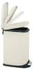 WENKO Treteimer Mod. Design 12 L, Easy-Close, Creme, mit Produktbild-Vorschau 2