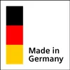 The image shows the German flag colors and the text 'Made in Germany'. Produktbild-Vorschau
