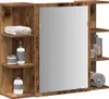 Bad-Spiegelschrank Altholz-Optik 80x20,5x64 cm Produktbild-Vorschau 2