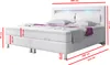 Boxspringbett Milano 180x200 Bettkasten Kunstleder Weiss Produktbild-Vorschau 6