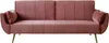 riess-ambiente Retro Schlafsofa DIVANI 220cm altrosa Samt Produktbild-Vorschau 14