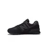 New Balance Herren Schuhe Schwarz ML574EVE2E 42,5 EU Produktbild-Vorschau 2