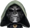 A close-up of a Dr. Doom mask with a green hood. Anteprima dell’immagine prodotto
