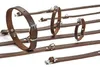 Beeztees - Hundehalsband - Leder - braun - 17,5-22,5 cm x Produktbild-Vorschau 3