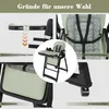 2-in-1 Baby Hochstuhl mit Wippfunktion 5-Punkt-Gurt Produktbild-Vorschau 5