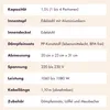 A table listing product specifications. Produktbild-Vorschau