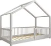 Dětská postel TIMBEE MURLO 100x200 cm šedá s lamelovým Náhled obrázku produktu 4