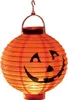 Hl25 Svietiaca Tekvica Lampáš Viedol Halloween Papier Visí Náhľad obrázku produktu 3