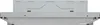 A close-up, straight-on view of the underside and front of a range hood. Produktbild-Vorschau