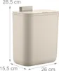 Relaxdays, pattumiera da cucina, 9 L, pattumiera sospesa Anteprima dell’immagine prodotto 4