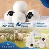 Feluna Premium Trocknerbälle aus 100% Schafschurwolle im Produktbild-Vorschau 3