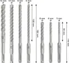 Bosch PRO SDS Plus-5X hamerboorset 5 - 12 mm, 7-delig Productafbeelding-voorbeeld 5