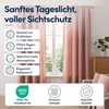 Kräuselband-Vorhang 140x145cm #9009 altrosa Produktbild-Vorschau 2