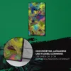 Küchenuhr Bürouhr Leinwand Uhr Geräuschlos 30x60 Produktbild-Vorschau 5