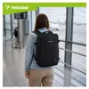 Trizand 27615 Zaino da viaggio 40 x 20 x 25 cm, USB, nero Anteprima dell’immagine prodotto 9