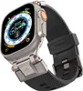 A close-up, angled view of a rugged smartwatch with a black band. Anteprima dell’immagine prodotto