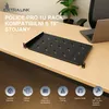Extralink 1U rack 300mm černý 19", pro nástěnné skříně Náhled obrázku produktu 5