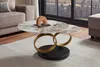 riess-ambiente Couchtisch DANCING RINGS weiß braun gold Produktbild-Vorschau 12