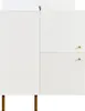 Sweiko Buffet blanc moderne en MDF avec poignées en alliage Voir les images du produit 18