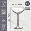 Champagnerglas 300ml 4 tlg. Rumba Produktbild-Vorschau 3