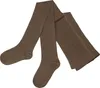 Damen Strumpfhose aus Baumwolle Glatt Unifarben Schlacke Produktbild-Vorschau 1
