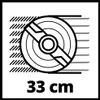 Aku sekačka Einhell Power X-Change GE-CM 36/33 vč. 2 ks aku Náhled obrázku produktu 20