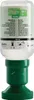 A bottle of Plum eye wash solution with its green applicator cap. Voir les images du produit