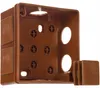 Scatola da incasso marrone senza terminale 86x86x40 IP55 Anteprima dell’immagine prodotto 9