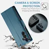 Galaxy A14 Case, kožené pouzdro s funkcí stojánku pro Náhled obrázku produktu 7