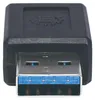 Manhattan USB 3.1 USB-A/USB-C-Adapter Stecker/Buchse Produktbild-Vorschau 3