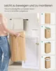 SONGMICS Wäschekorb mit Deckel, Wäschesammler Bambus, Produktbild-Vorschau 6