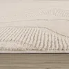 Tapis de salon Skandi Japandi Boho Abstract Motif 3D Uni Voir les images du produit 2