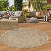 Tapis d'extérieur chic en aspect sisal pour balcon, Voir les images du produit 1