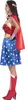 amscan Wonder Woman Kleid Kostüm für Damen Größe L Fasching Produktbild-Vorschau 3