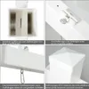 COSTWAY vývěsní štít 180 cm, stojan na plakáty nemovitostí, Náhled obrázku produktu 5