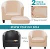 Topchances 2 Stück Sesselhusse Club Chair Schonbezug, Produktbild-Vorschau 5