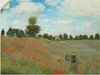 ARTland Wandbild, selbstklebend Mohnfeld bei Argenteuil. Produktbild-Vorschau 1