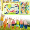 Mosaik-Steckspiel 276 Stecker Steckmosaik Spielzeug Geschenkset für Kinder DE 