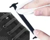 GKA 16 Stück elastische Silikon Schnürsenkel schwarz Produktbild-Vorschau 3