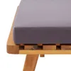 vidaXL Canapé d'angle de jardin avec coussins en bois Voir les images du produit 4