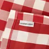 Tischdecke Karos rot weiß in versch. Größen von SCHÖNER Produktbild-Vorschau 4
