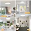 JDONG LED Deckenleuchte 36W Flach Rund Weiß Deckenlampe Produktbild-Vorschau 5