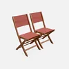 sweeek - Ausziehbarer Gartentisch aus Holz , 6 Stühle - Produktbild-Vorschau 5
